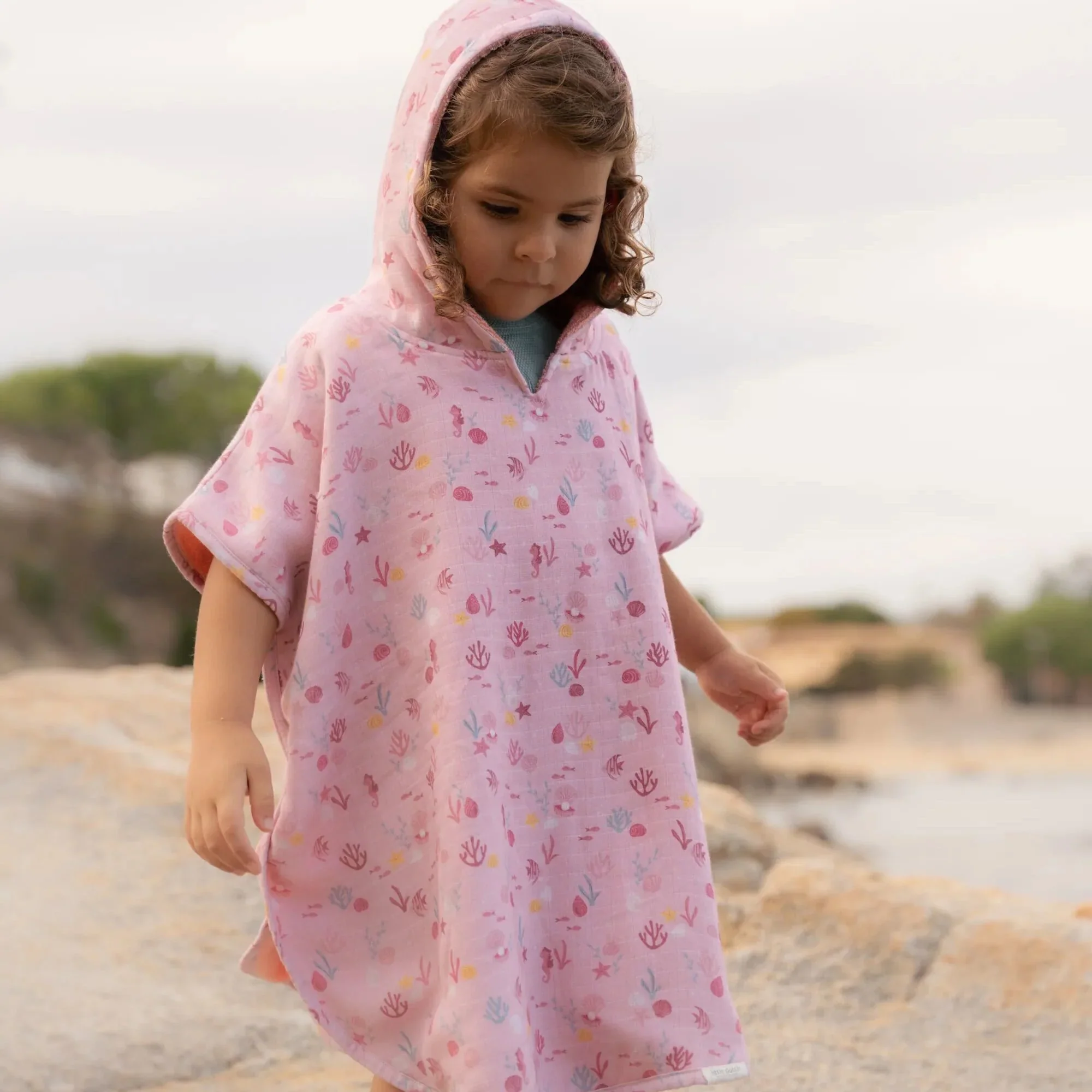 Little Dutch - Poncho de bain - Rayures (55x55 cm) (copie) – Image 9