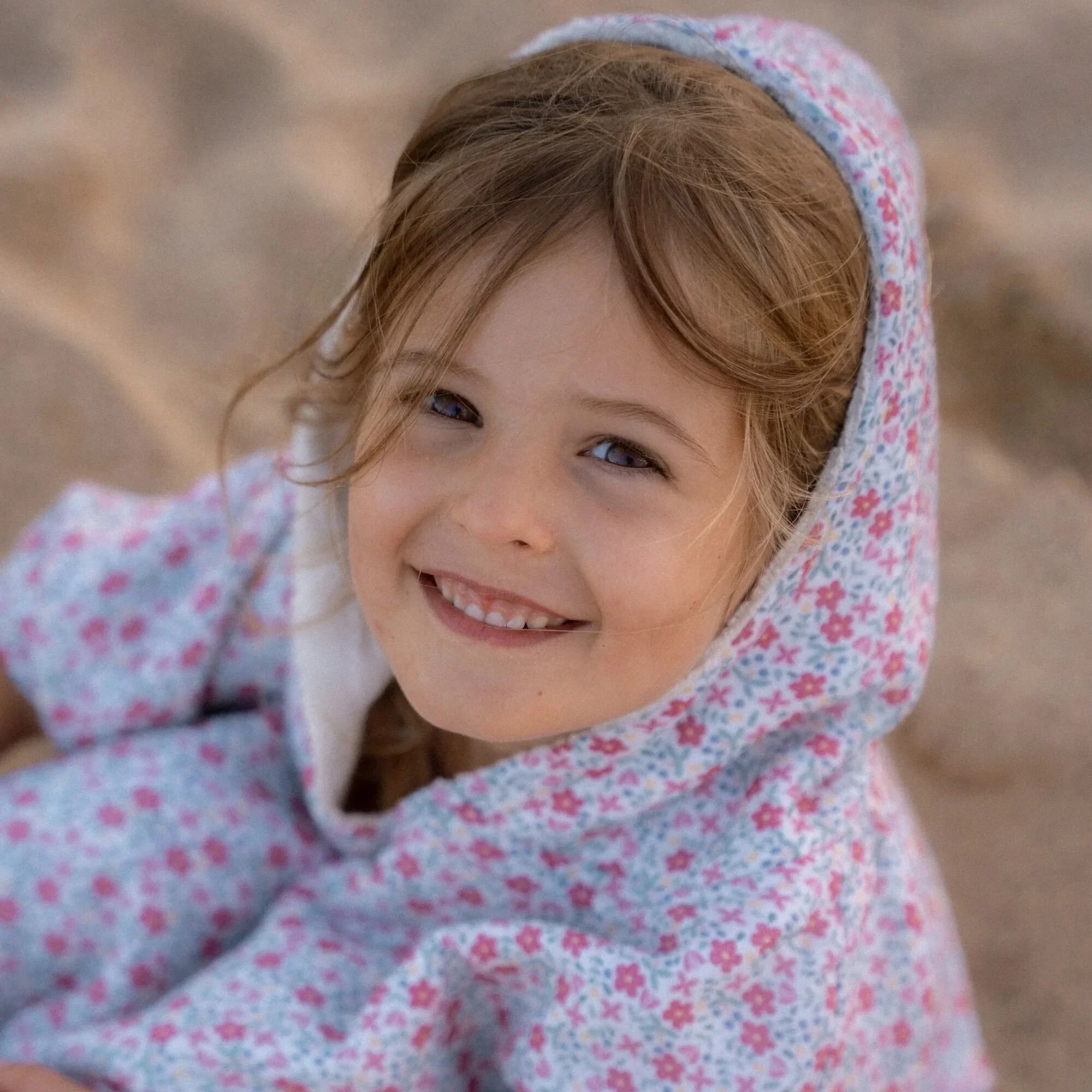 Little Dutch - Poncho de bain - Rayures (55x55 cm) (copie) – Image 3