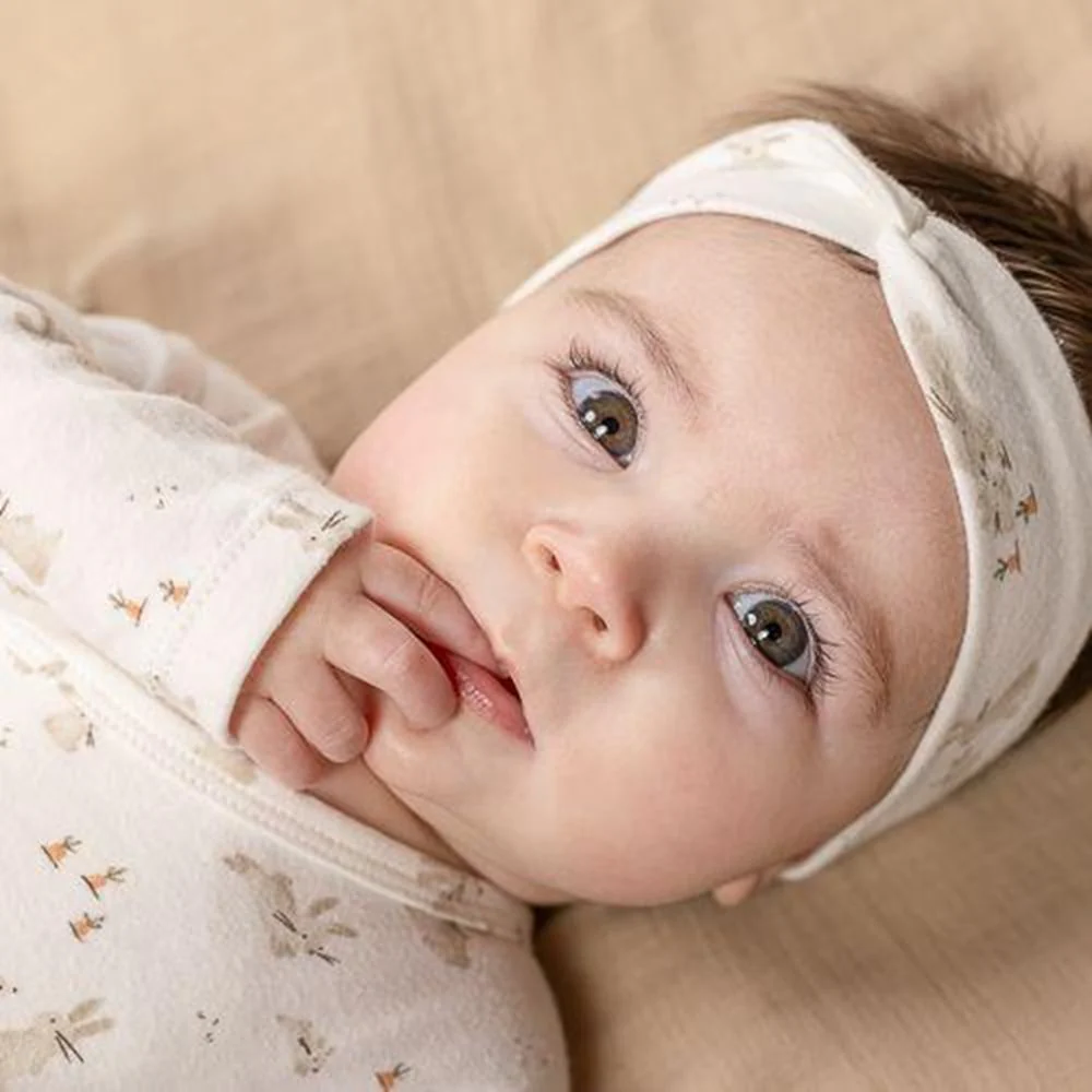 Little Dutch - Robe à manches longues pour bébé Bunny Romper – Image 5