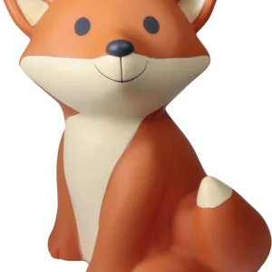 Atelier Pierre - Tirelire Cesar le renard - 14 cm - Orange