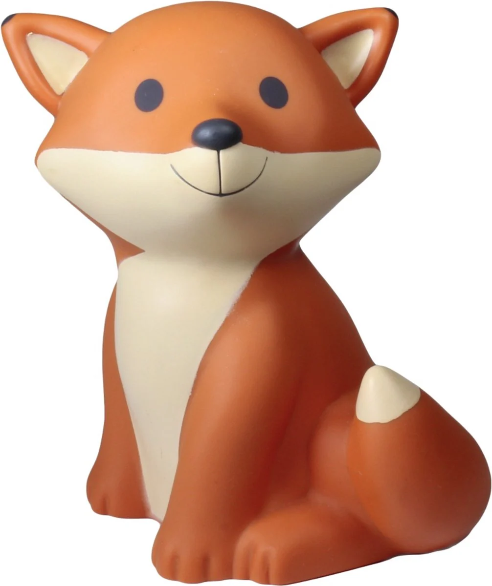 Atelier Pierre - Tirelire Cesar le renard - 14 cm - Orange – Image 2