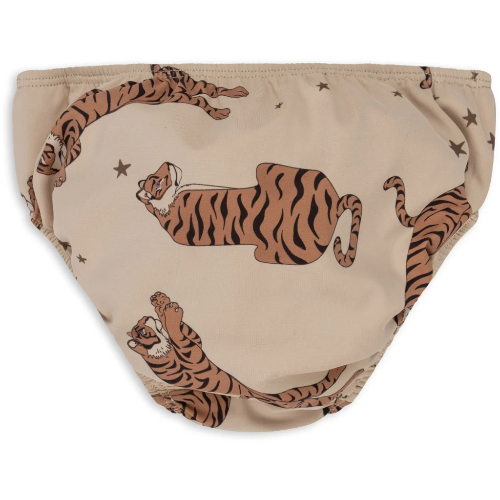 Konges Slojd - Maillot de bain bébé Aster - Tigre – Image 3