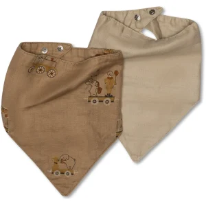 Nuuroo - Bavoirs - Mousseline Villads - lot de 2