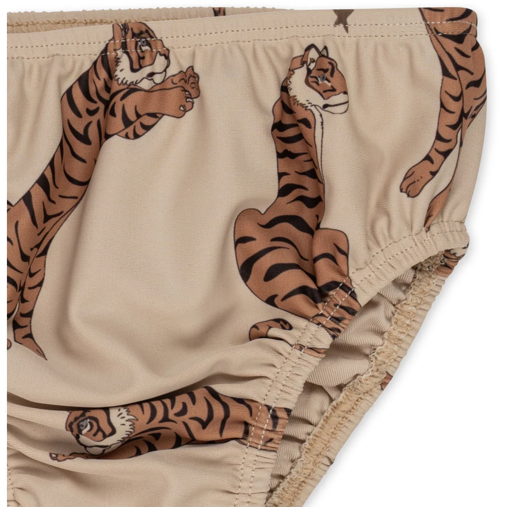 Konges Slojd - Maillot de bain bébé Aster - Tigre – Image 4