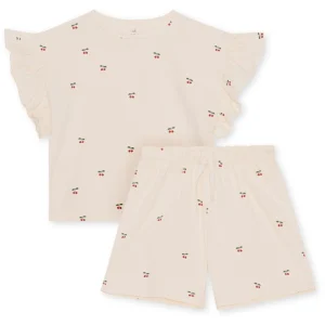 Konges Slojd - Ensemble deux pièces (chemise et short) Cerise