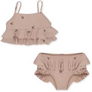 Konges Slojd - Bikini Manuca à volants - Cherry Blush