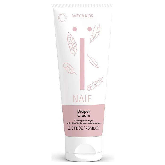 Naïf - Crème pour les fesses de bébé à l'oxyde de zinc | 75ml