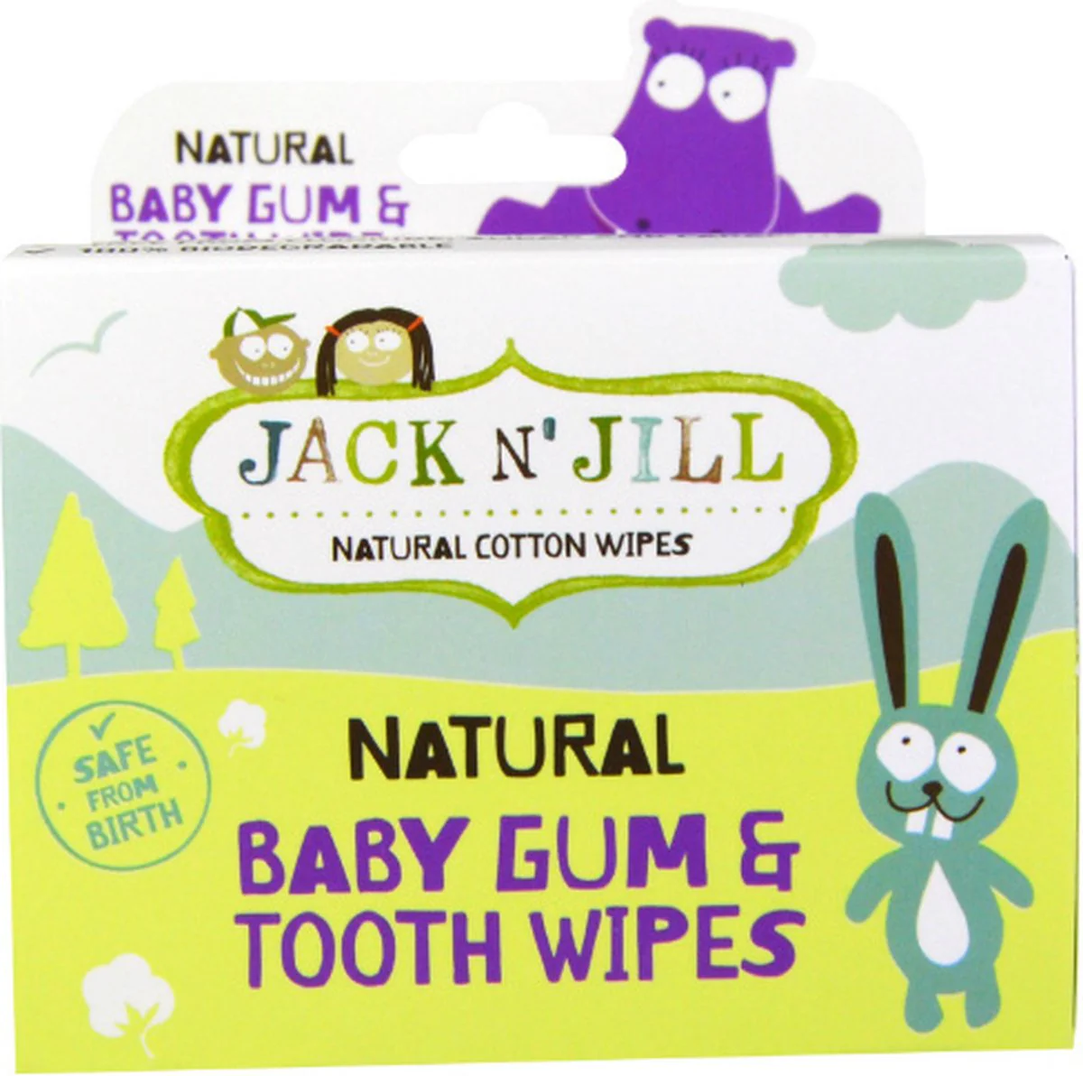 Jack n' Jill - Lingettes pour bain de bouche - 25 pièces – Image 2