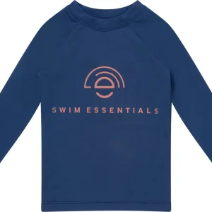 Swim Essentials UV Swimshirt Boys - Long Sleeve - Dark Blue