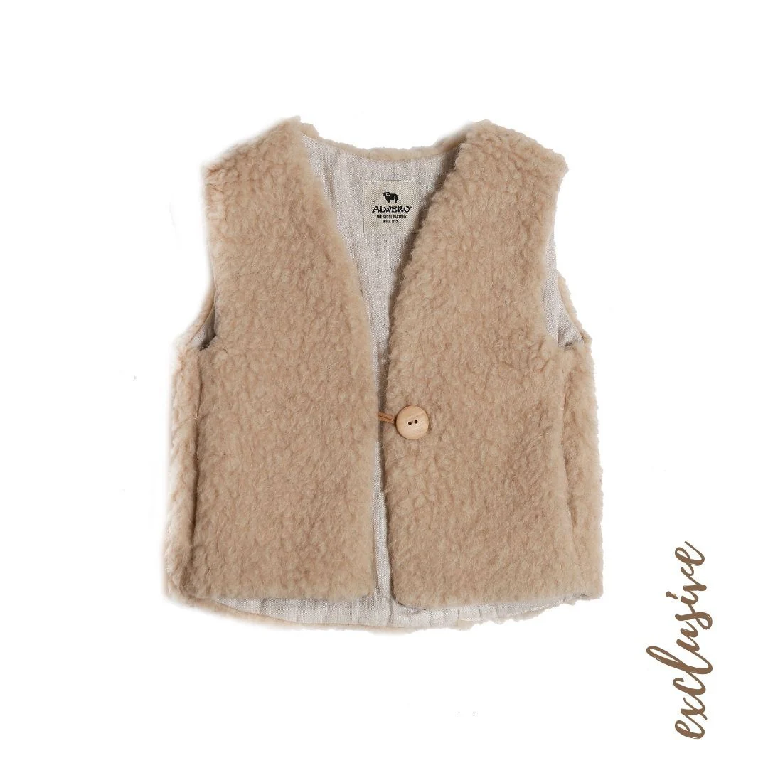 Alwero - Gilet de corps - Beige (92-98)