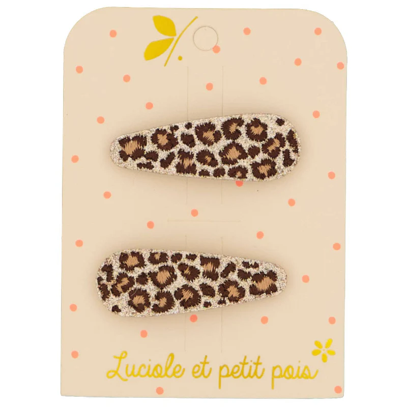 Leo hair clips (pair) – Image 2