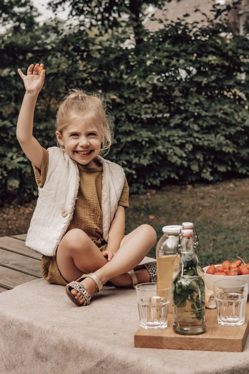 Alwero - Gilet de corps - Beige (92-98) – Image 5