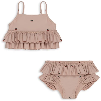 Konges Slojd - Bikini Manuca Frill - Cherry Blush (5-6 ans)