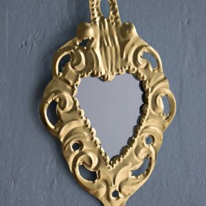 Décoration ex-voto or Mexican Milagro Tin Ornament