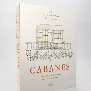 Livre de coloriages - Cabanes