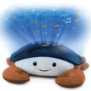 ZAZU - Cody le crabe - Projecteur d'océan - Chocolat