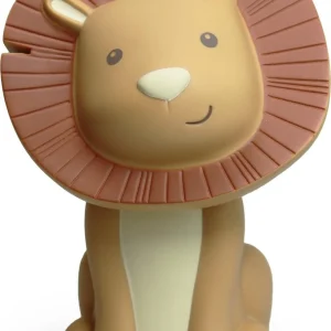 Atelier Pierre - Tirelire Hakuna le lion - H16,5 cm - Marron Beige