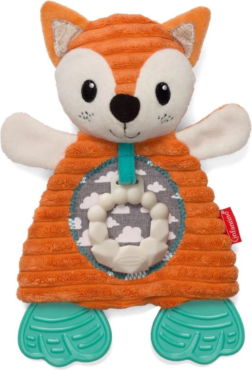 Infantino - Doudou - Jouet de dentition Renard