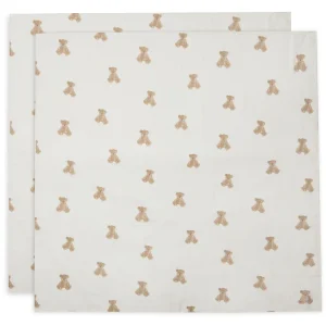 Jollein - Multidowels hydrophiles - (115x115cm) 2 paquets