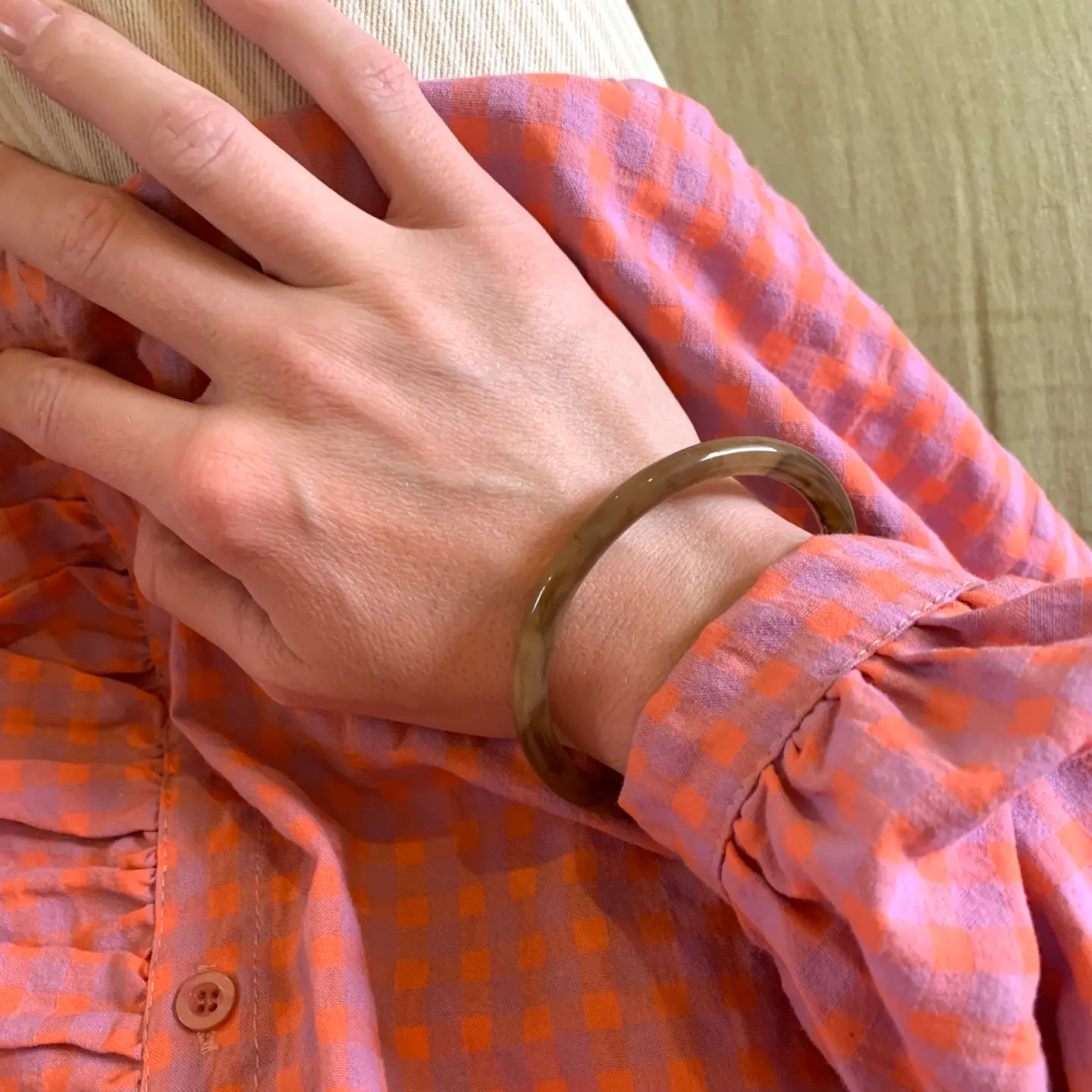 Jonc en Acétate de Cellulose - Taupe – Image 2