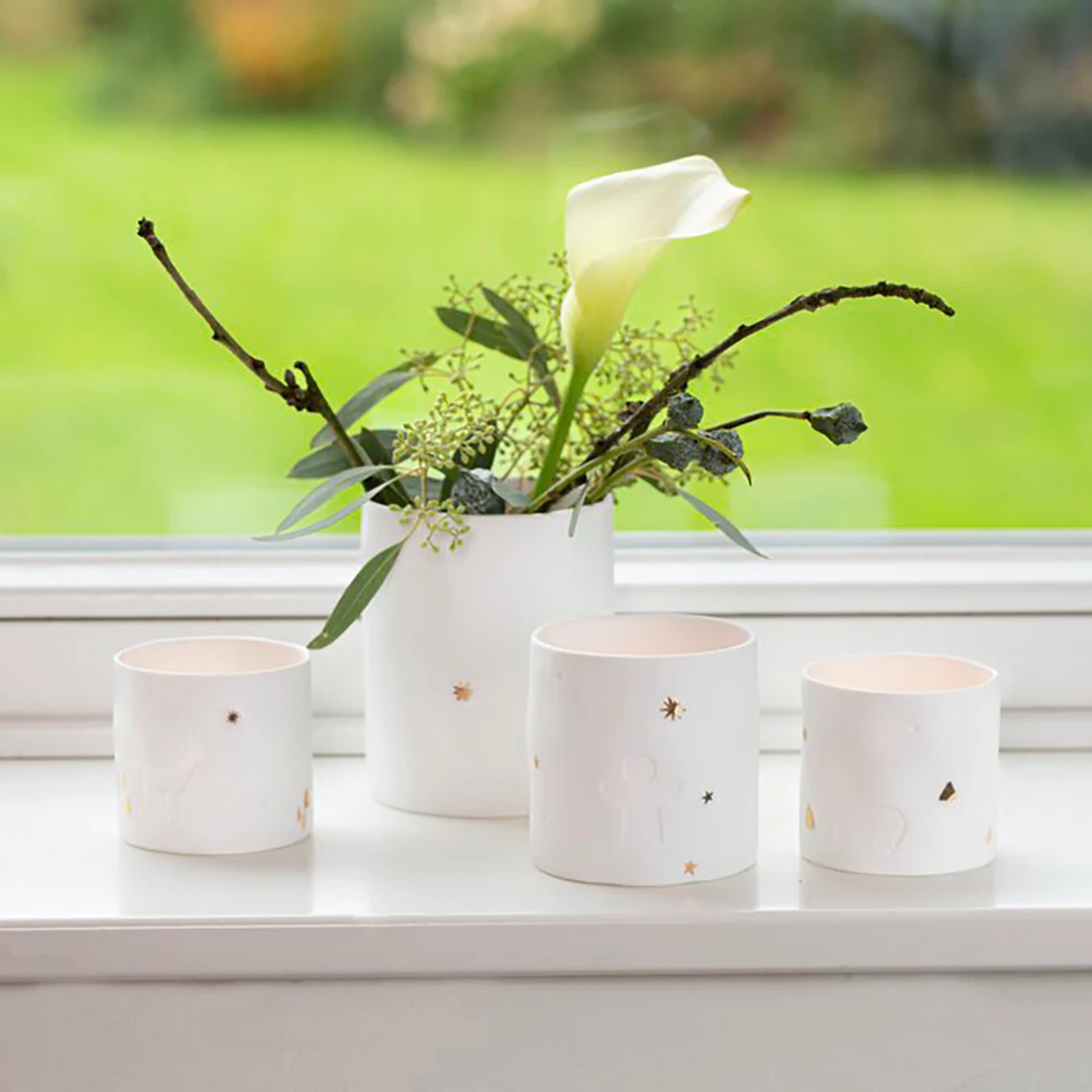 Photophore Porcelaine - Ours – Image 2