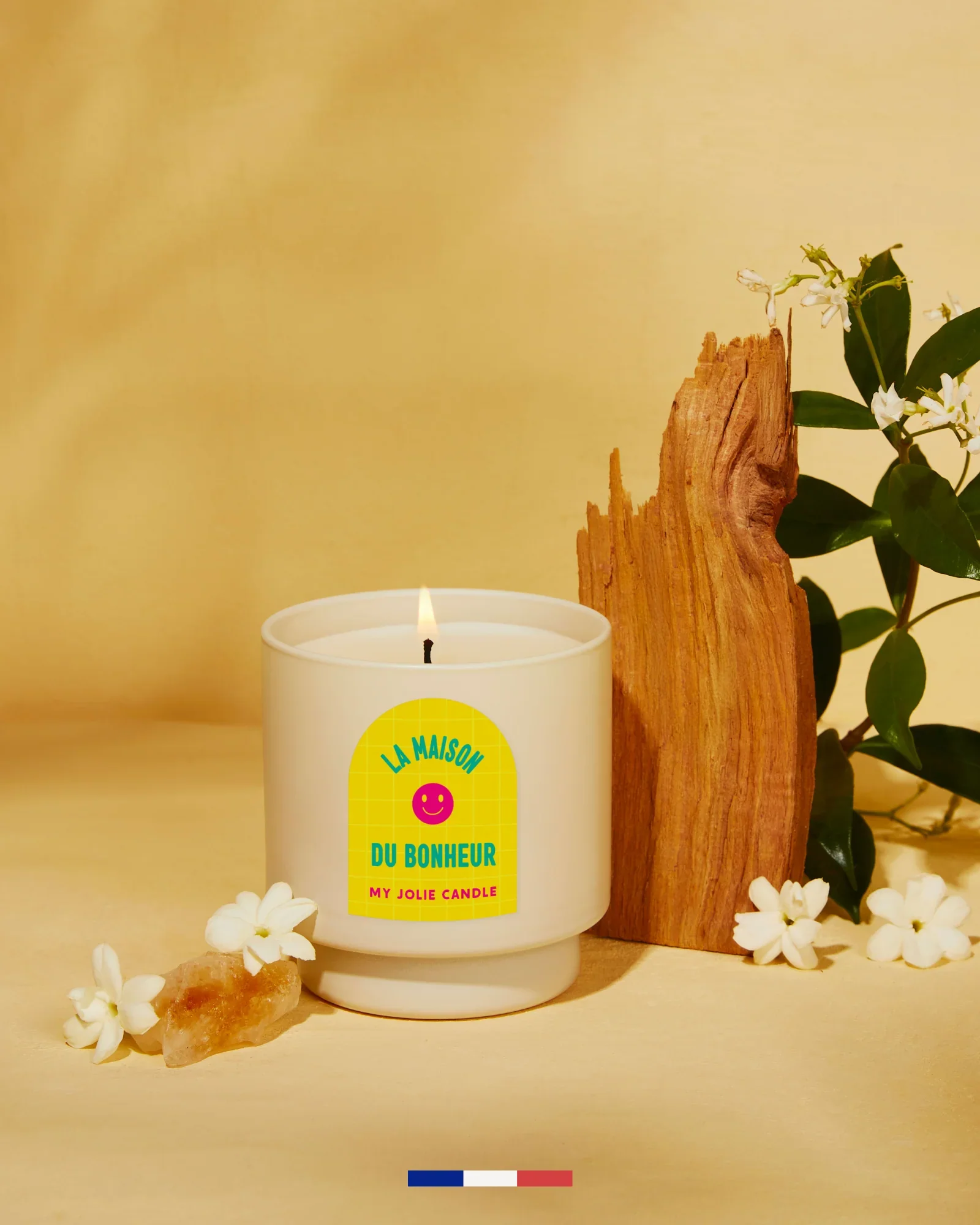Bougie Parfumée à messages - La Maison du Bonheur – Image 3