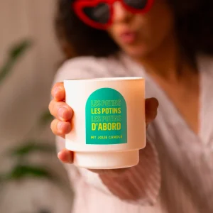 Bougie Parfumée à messages - Les Potins d'Abord