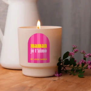 Bougie Parfumée à messages - Maman Je t'Aime