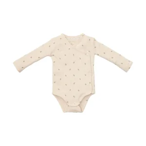 Little Dutch - Feuilles vertes Romper Wrap Manches longues