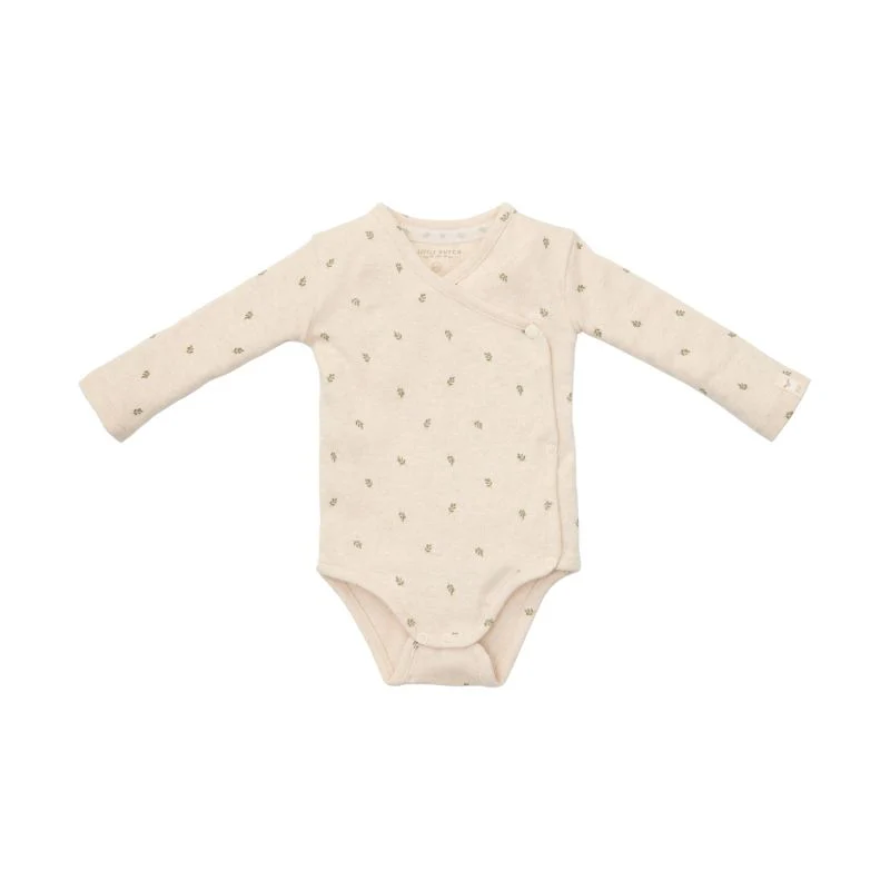 Little Dutch - Feuilles vertes Romper Wrap Manches longues – Image 2