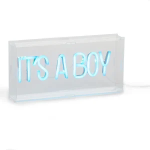 Childhome - Néons - C'est un garçon | Bleu clair