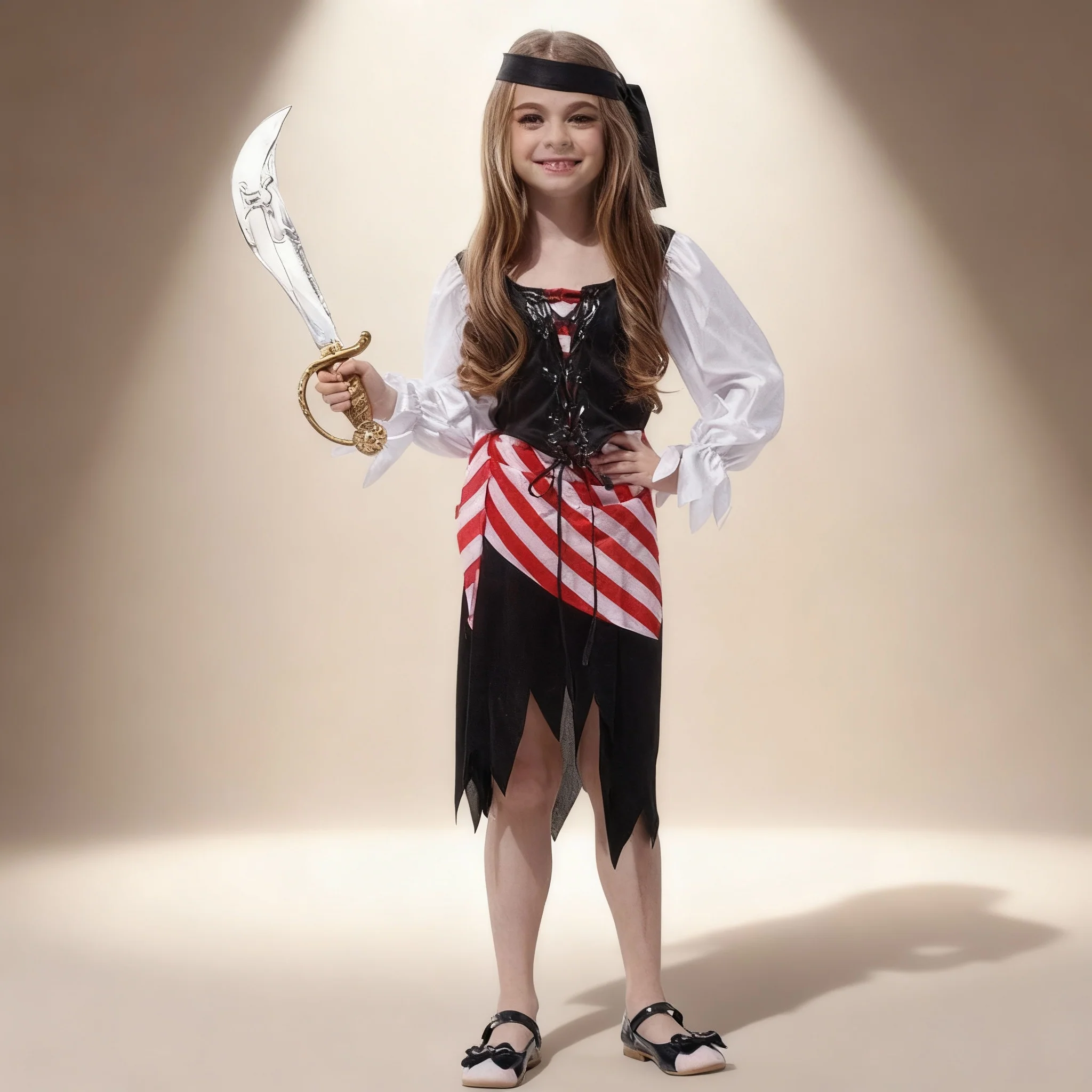 Déguisement Pirate Fille 4 Ans – Image 2