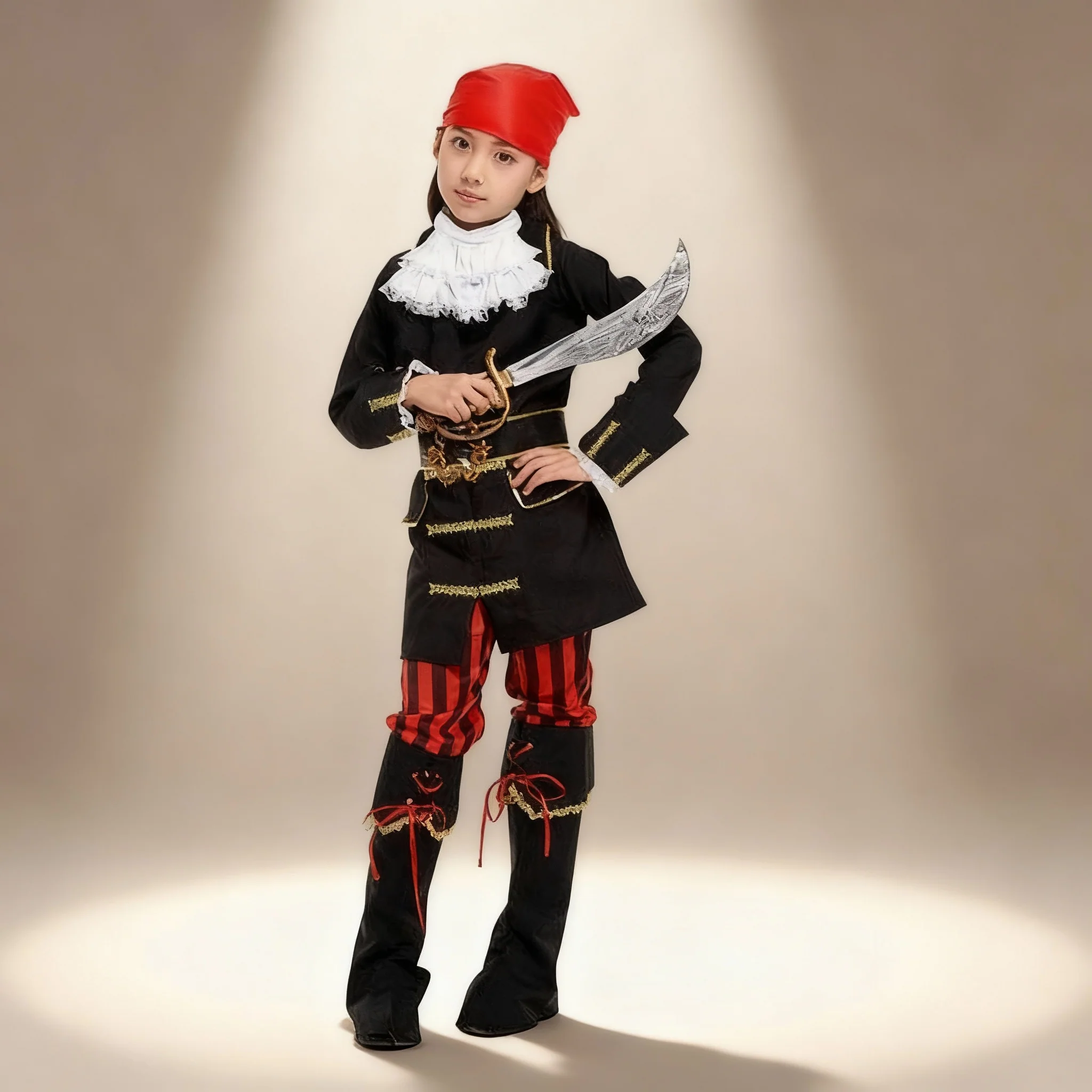 Déguisement Pirate Fille des Caraïbes – Image 2