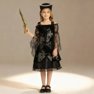 Déguisement Pirate Fille Noire
