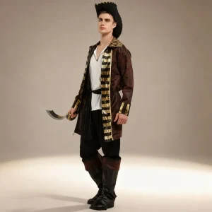 Déguisement Pirate Homme des Caraïbes