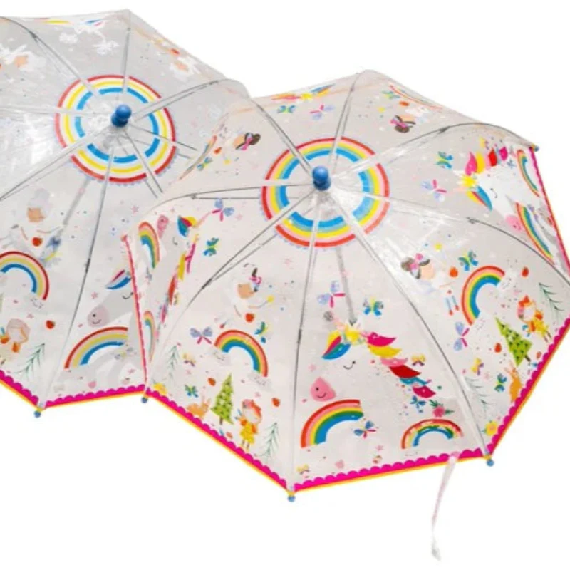 Parapluie enfant - Rainbow Fairy Transparent – Image 2