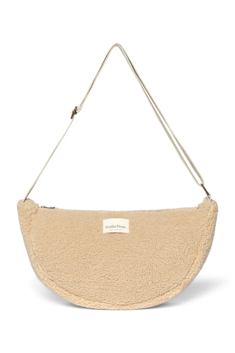 Studio Noos - Sac banane adulte en nounours écru