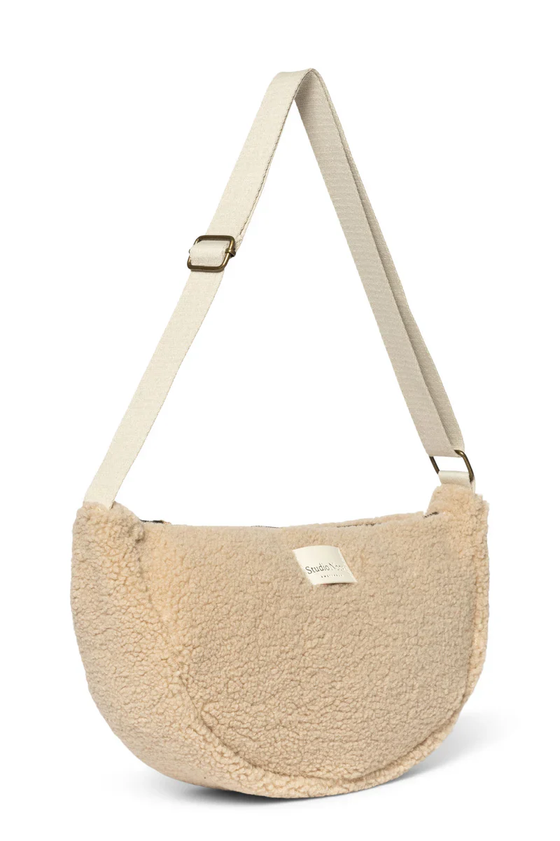 Studio Noos - Sac banane adulte en nounours écru – Image 3