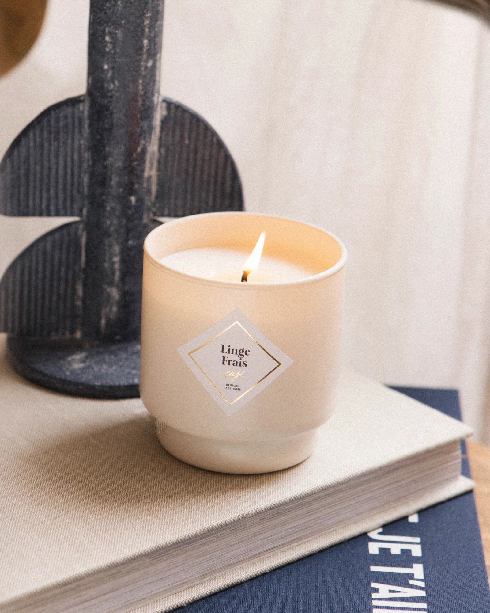 Bougie Bijou Linge Frais - bracelet perles – Image 6