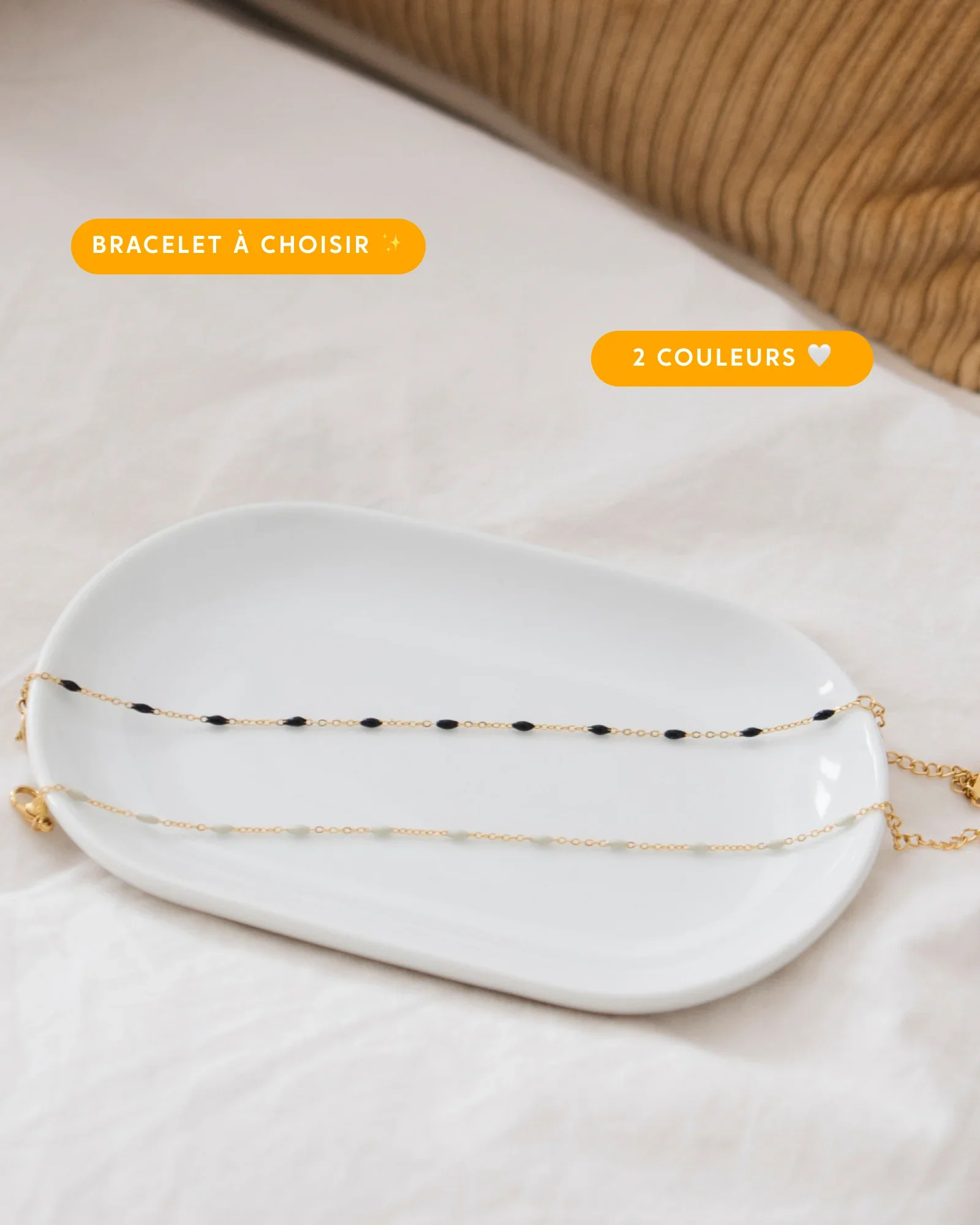 Bougie Bijou Monoï des îles - bracelet perles – Image 6