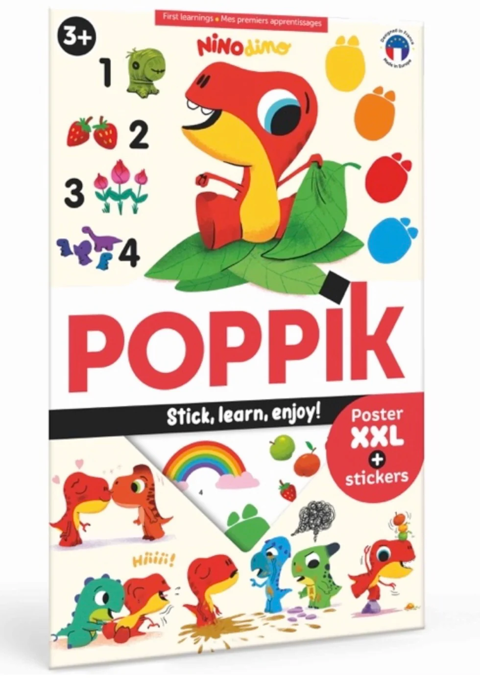 Mes premiers apprentissages - 60 stickers repositionnables – Image 2