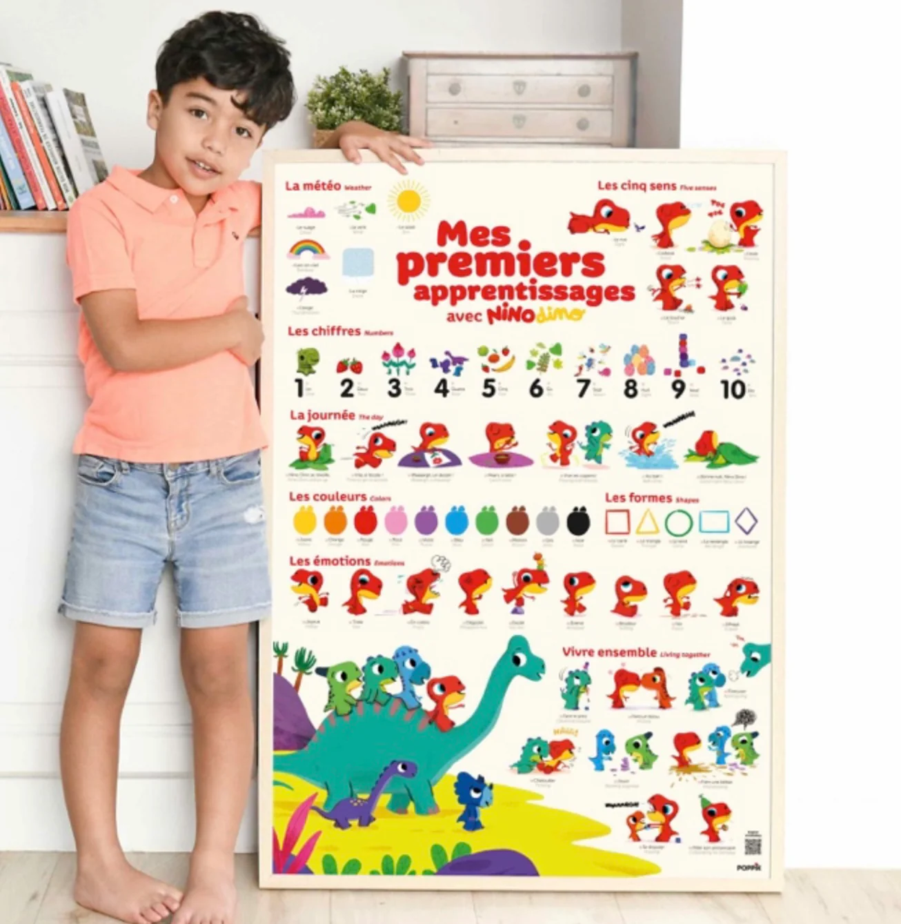 Mes premiers apprentissages - 60 stickers repositionnables – Image 5