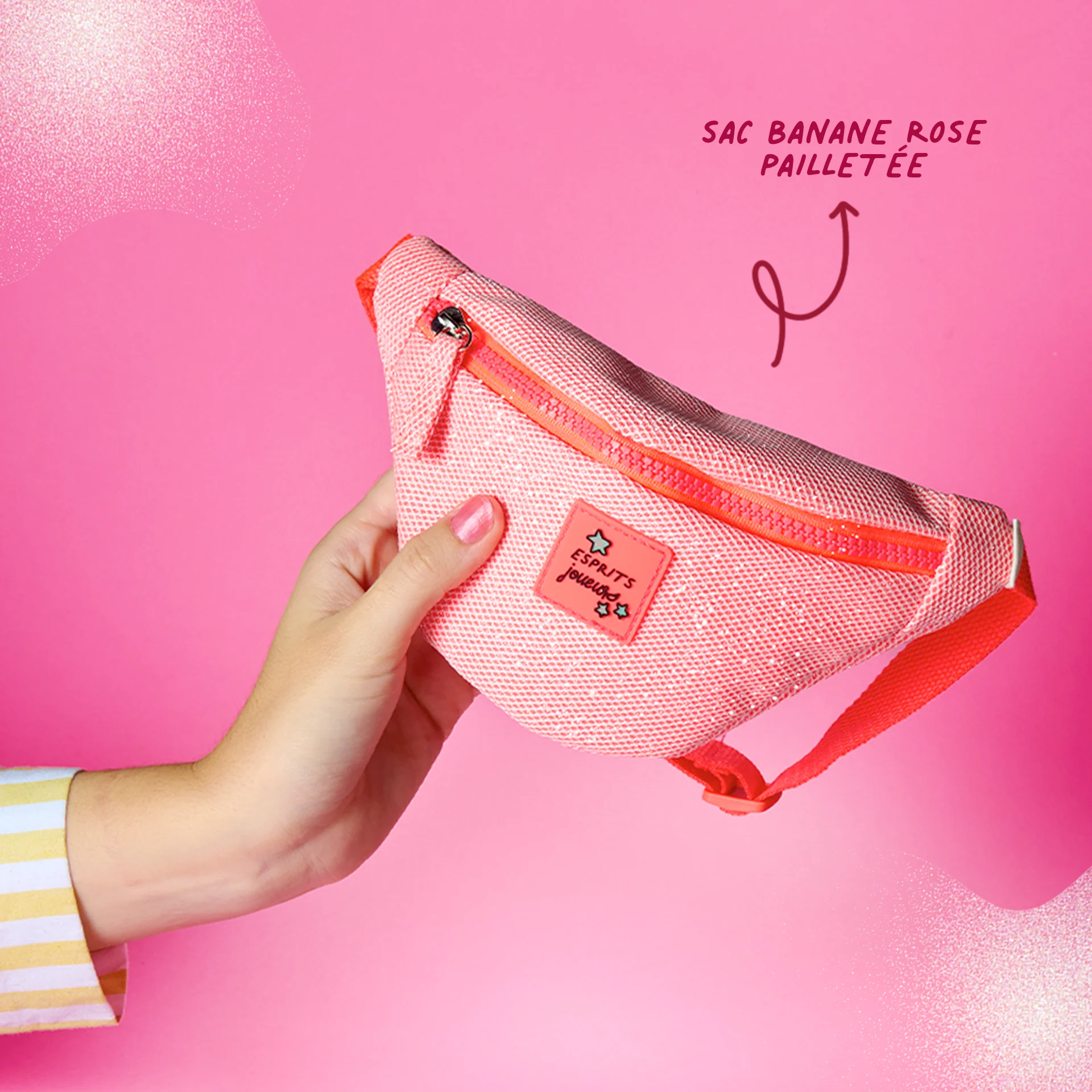 La Banane avec 1 Roller à paillettes+ 1 Vernis + 1 Roller à lèvres - Glam Party – Image 4