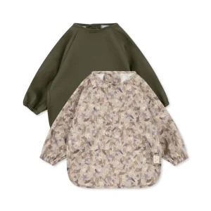 Konges Slojd - Lot de 2 bavoirs avec manches - Le grand bleu