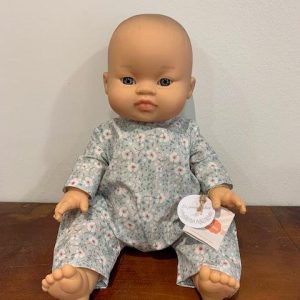 Paola Reina x Les Petits Bobos - Poupon asiatique aux yeux clairs Elio