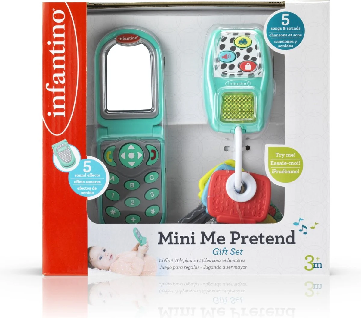 Infantino - Mini Me Set de Jouets Prétendus BK-315123 – Image 3