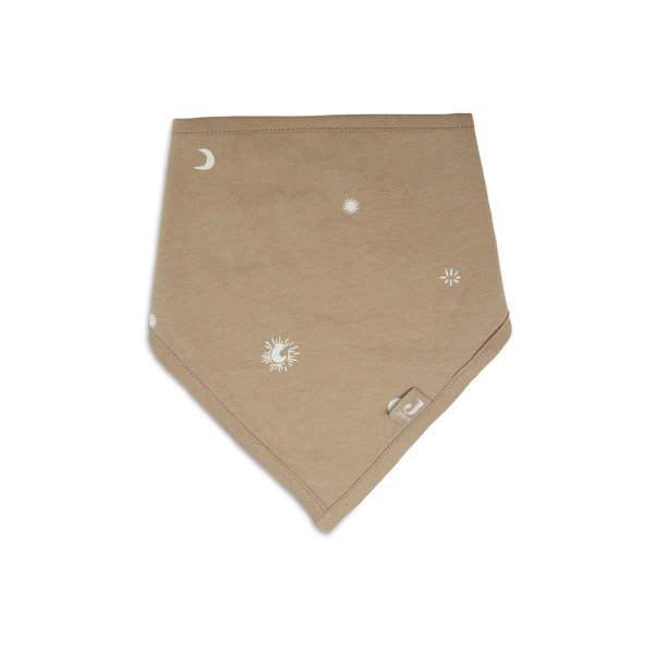 Jollein - Stargaze Biscuit - Lot de 2 bavoirs bandana – Image 3