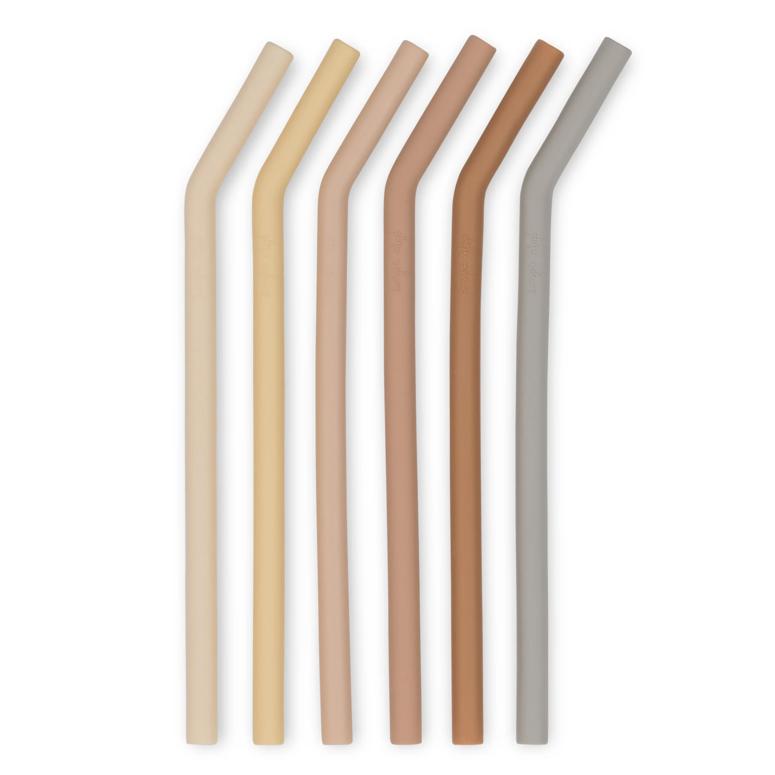 Konges Slojd - Lot de 6 Pailles en silicone – Image 6