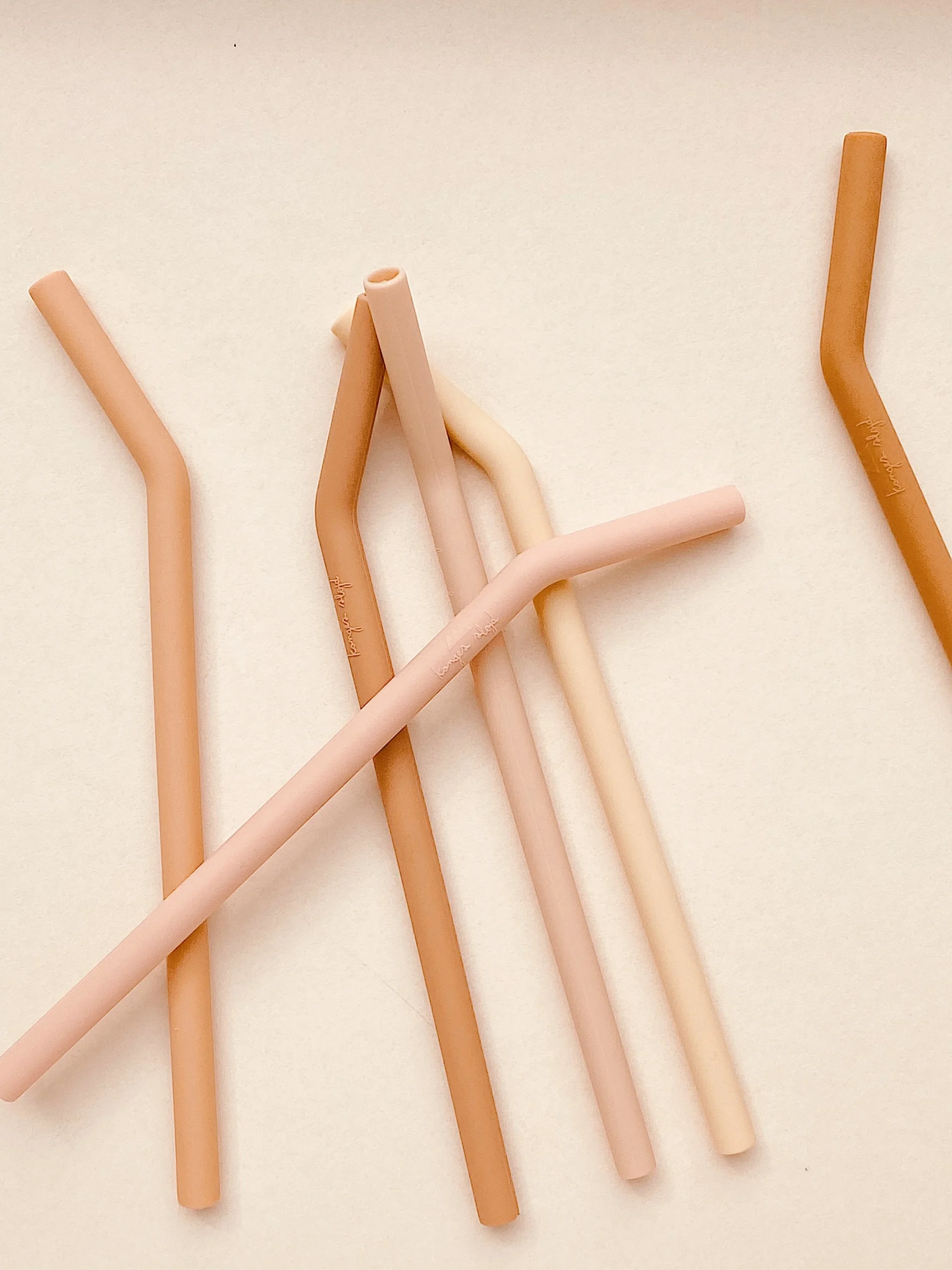 Konges Slojd - Lot de 6 Pailles en silicone – Image 5