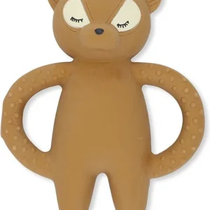 Konges Sløjd - Jouet de dentition - Raton laveur - Brun caramel